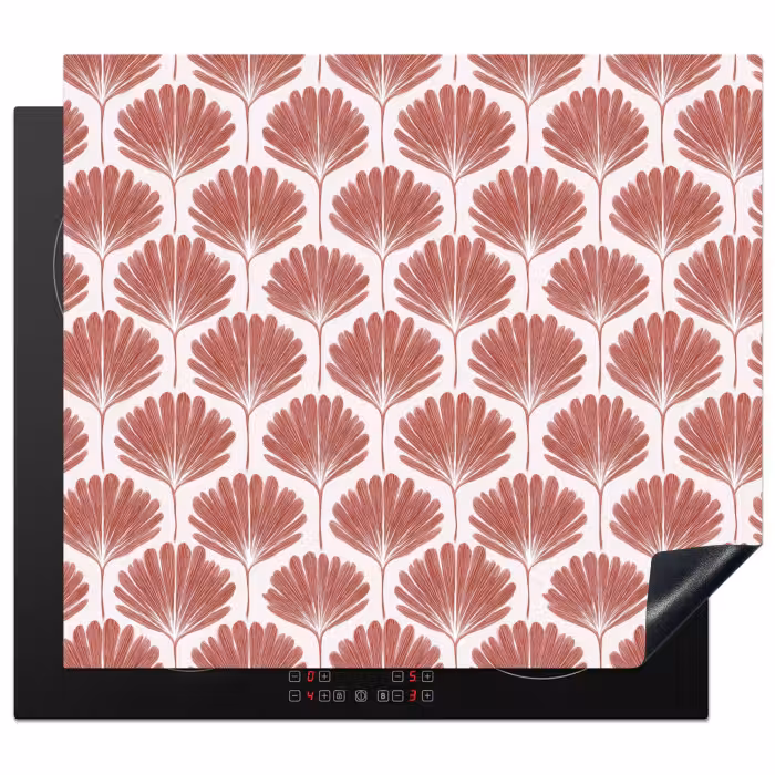 Induction hob cover - Fan - Motif - Terra